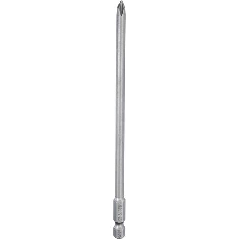 Embout De Tournevis Cruciforme 1 Ph1 6" Long en Acier S2 (1/5)