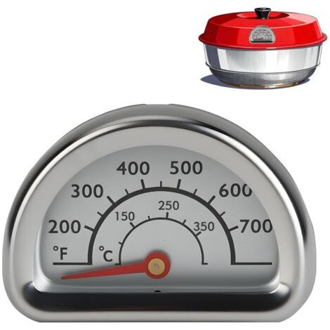 Thermomètre Compatible avec Omnia, Thermomètre De Four En Acier Inoxydable Avec Sonde De 7 Cm, 0–400 °c, Thermomètres De Cuisine, Thermomètres De Grill, Alimentaire Accessoires (1/5)