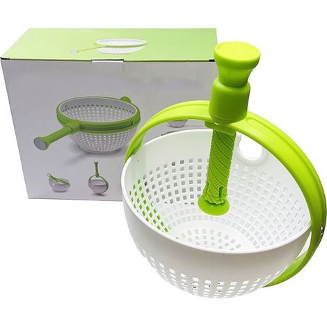 Panier de Drainage Tournant pour Fruits et Légumes, Séchage Rapide pour Cuisine (1/5)