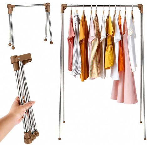 Séchoir à linge portable pliable (1/5)