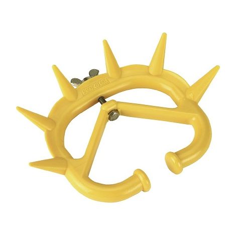 Anello di svezzamento medio per bestiame giovane e grande, con chiusura.