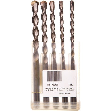 Makita zestaw wiert.sds+ 5szt. (1/2)