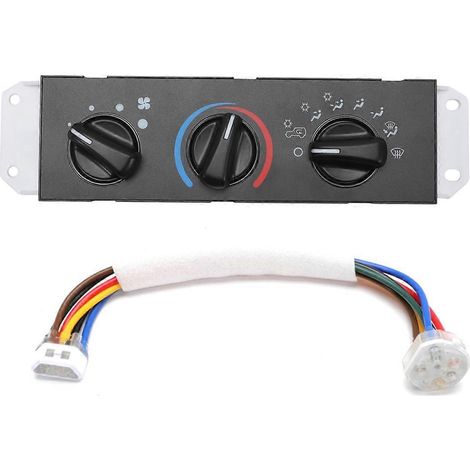 55037473AB Interrupteur de panneau de commande de chauffage/climatisation blanc (1/5)