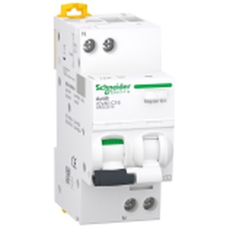 ACTI 9 16A 30mA 1-poliger AC RCBO-Differenzialschalter.