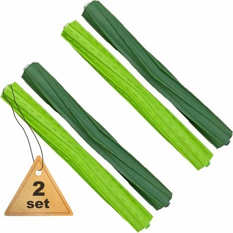 CHOYCLIT - Paquete de 2 cepillos de repuesto de goma para aspiradoras iRobot Roomba S9 (9150), S9+, S9 Plus (9550) y Serie S (1/5)