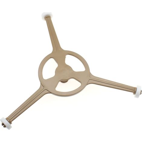 Anneau de support à 3 bras pour plateau tournant de micro-ondes — Compatible avec les plateaux en verre de 10,0 pouces (1/4)