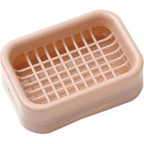 Selbstklebende, wasserfeste Seifenschale zur Wandmontage für die Küchenspüle, rosa