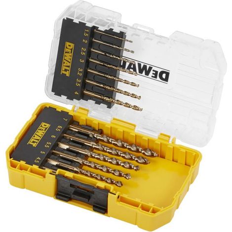 DEWALT DT70710-QZ - Tough Case pequeña en blíster con 13 brocas