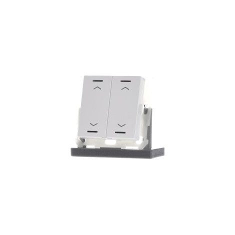 MDT technologies Taster Light 55 2-fach RGBW,rws/glä,Jalou. BE-TAL5502.A1