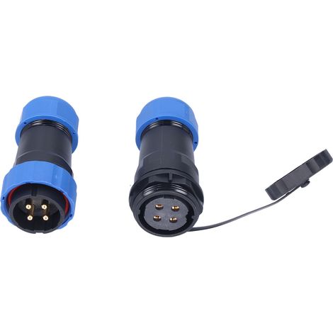 Luftfahrtstecker SP28 Docking-Typ 45A Hochstrom IP68 wasserdicht Luftfahrtsteckerbuchse 4-polig (1/5)