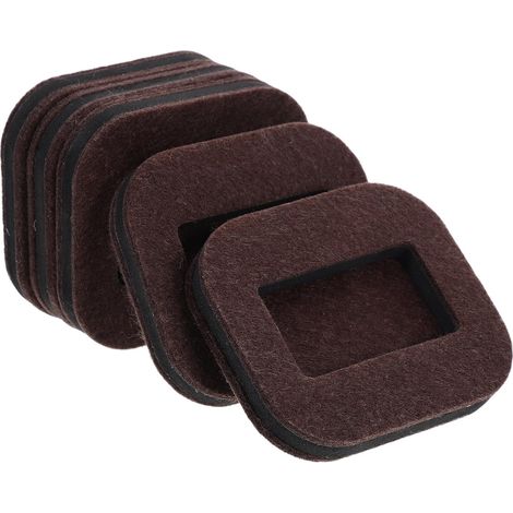 Lot de 5 patins antidérapants en feutre pour roulettes chaises et (1/5)