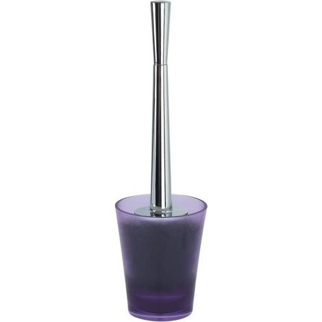 Brosse Wc avec support Acrylique MAX LIGHT Violet Spirella