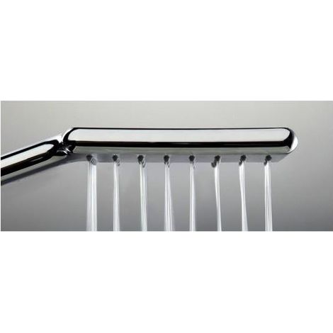 Douchette monojet réglable chromée 12/8 cm Agua Life - CRISTINA ONDYNA AG20251 (1/2)