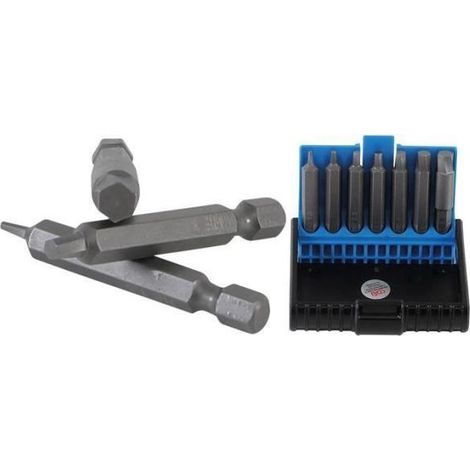 Bgs Set d'extracteurs de vis acier 7 pièces