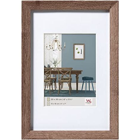 Walther Design EF030N Fiorito, marco de madera 20x30 cm, nuez