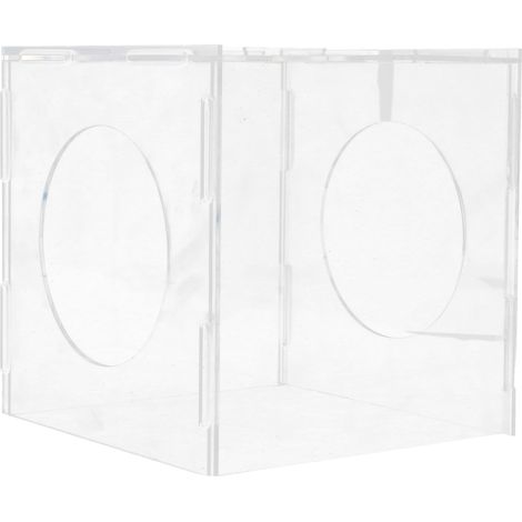 Boîte ponçage acrylique transparente – Capot pour gravure et polissage (1/5)