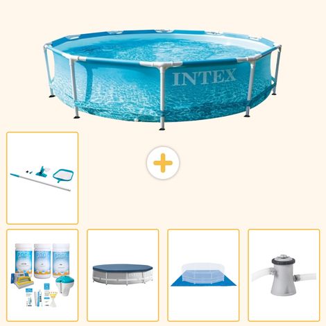 Intex Piscine Tubulaire Ronde - 305x76 cm - 6-pièces  S20351
