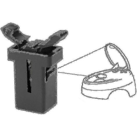 2x Loquet de rechange pour poubelle Brabantia Compale Touch, clip de verrouillage, loquet de rechange pour poubelle Zekai SZRH A-GB (1/5)