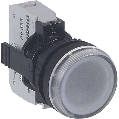 Voyant lumineux Osmoz complet IP69 blanc - 230V - LEGRAND