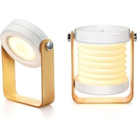 Lampe de chevet Dimmable Touch Light, Lampes de chevet portables pour lampe de chevet avec table de nuit portable Safe Night Light (1/5)