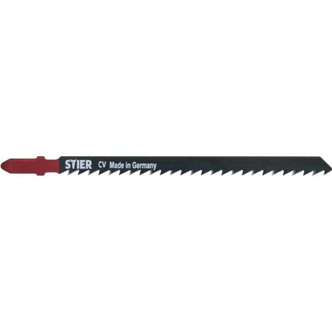 Lame de scie sauteuse STIER ST 110/4/1,25 universelle bois pour matériaux épais, coupes à angle droit 20 pièces (1/4)