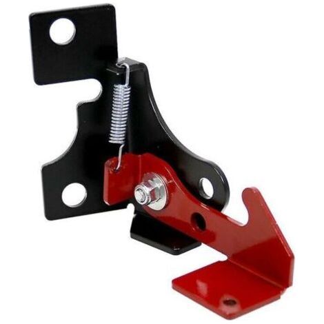 Ensemble de frein de stationnement, levier de frein de stationnement ATV Remplacement de protection de transmission de frein de stationnement Rzr 800 900 1000 Turbo (noir, rouge) (1pcs) (1/4)