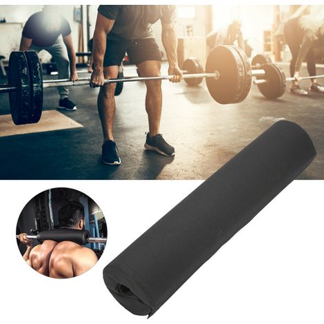 Coussinets de protection cervicale et dorsale en nylon Oxford pour haltères et squats, 40 cm