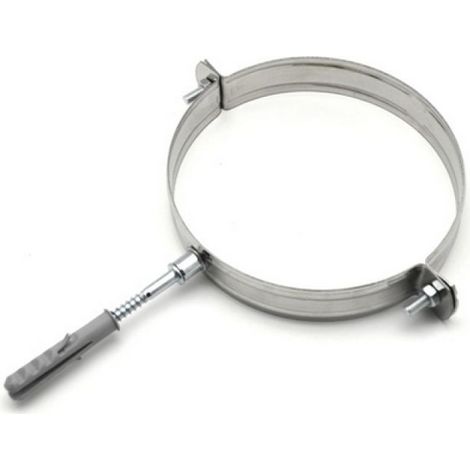 COLLARE DI FISSAGGIO IN ACCIAIO INOX Diam. 180