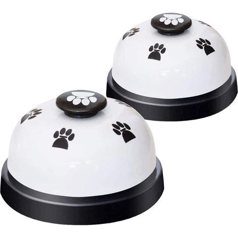Lot de 2 sonnettes pour chien, idéales pour l'apprentissage de la propreté à la porte. Sonnettes de qualité supérieure, puissantes et au son clair. (1/5)