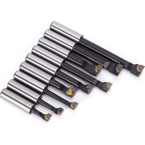 High-Speed Boring Heads for CNC Milling, 9-Piece 12mm Type F1 Steel Boring Head Set (1/5)