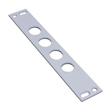 CONTROPIASTRA CP2500/37 SECUREMME  INOX MM 230X35 H MM 3 I.MM 37 X 2401 2651