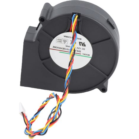 Ventilateur soufflant turbine 12V 2.94A pour équipement chauffage barbecue camping pique-nique (1/5)