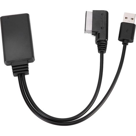 Câble adaptateur USB Aux audio musique compatible Bluetooth pour A5 8T A6 A8 Q7 (1/5)