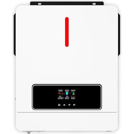 Onduleur Solaire Hybride 6,2 KW on/Off Grid 48V AC 220V Deux Sorties de Charge MPPT 120A Chargeur Solaire Max PV Puissance 6500 W Entrée avec Communication WiFi (1/5)