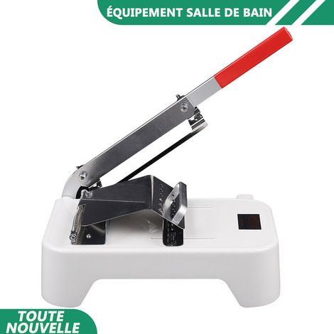 WAOBDLA Slicer de viande congelée manuelle 430 acier inoxydable rouleau de viande coupe de comptoir tranche (1/5)