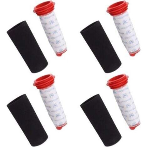 4 Pack Filtres en mousse et Filtres Microsans pour Bosch BCH6ZOOO et Bosch BBH625W60 Aspirateurs Sans Fil (1/4)
