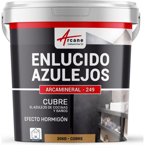 Enlucido para azulejos de baño y cocina, en suelos y paredes - ARCAMINERAL