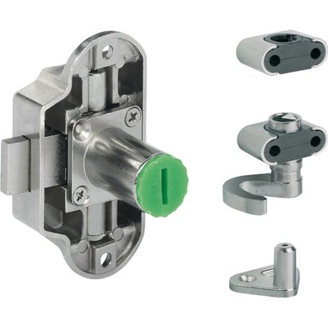 Select SYMO cerradura espagnoleta niquelada montaje fácil (1/3)