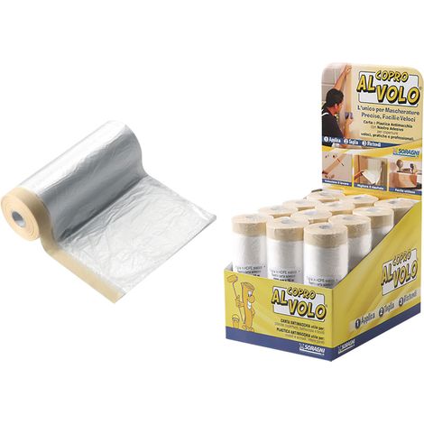 1RT PLASTICA PER MASCHERATURA 'COPRO AL VOLO' cm 55 x 20 mt