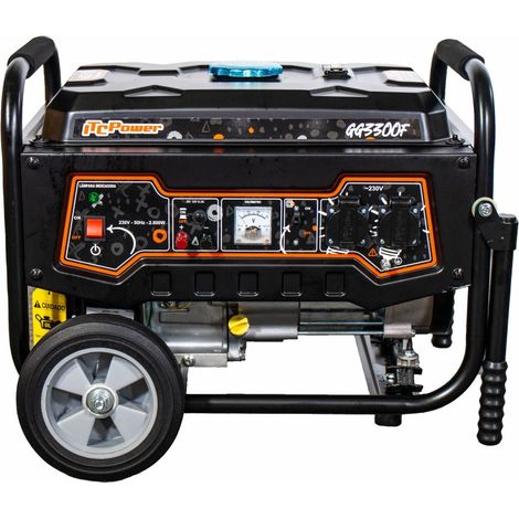 GG3300F Generador Eléctrico de Gasolina 3kw ITCPower (1/5)