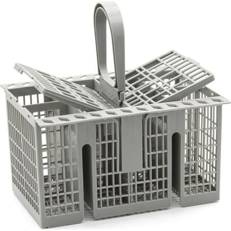 Panier à couverts pour lave-vaisselle Hotpoint – Compatible modèles 99673-8729, C00257140, C00386607 – Poignée détachable – Résistance à la chaleur (1/5)