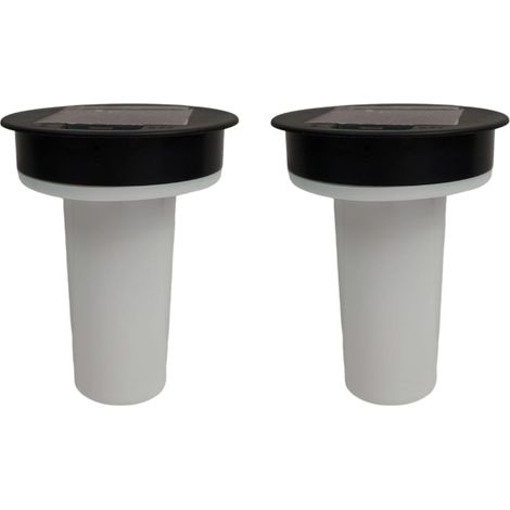 Lot de 2 lampes solaires LED de rechange pour éclairage de jardin et terrasse extérieurs-AquaForge