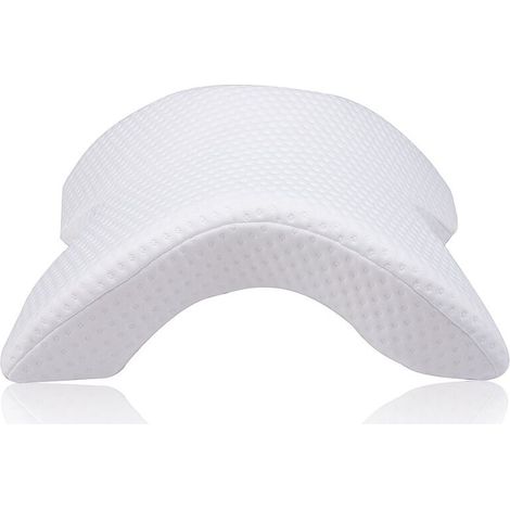 521108 Cojín cervical curvo Memory Foam ultra suave alivia problemas cervicales