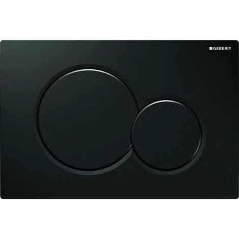 Plaque de commande wc, Geberit Sigma01 - Placca di comando SIgma01, nera 115.770.DW.5 (1/3)