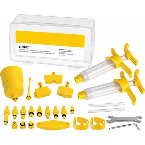 Kit purge frein à disque hydraulique vélo Shimano SRAM Magura