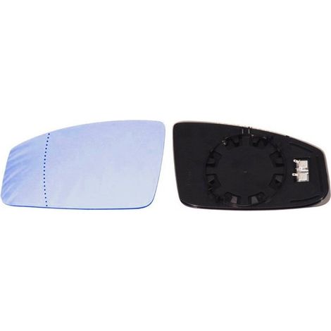 Verre de rétroviseur gauche bleu chauffant Renault Espace 4 2002-2010