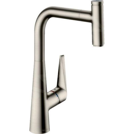 Mitigeur de cuisine EH-Küchenmischer 300 TALIS SELECT S DN 15 avec sortie de décharge flexible boîte de dérivation ES-Op. (1/5)