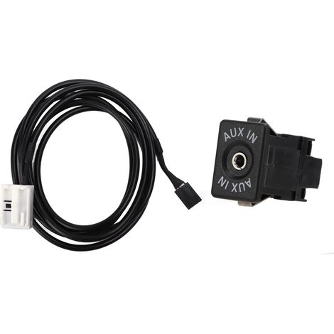 Câble Audio AUX pour Autoradio - Adaptateur Plug and Play - Compatible Superb 2008‑2011 et Octavia 2007‑2011 - Haute Durabilité (1/5)