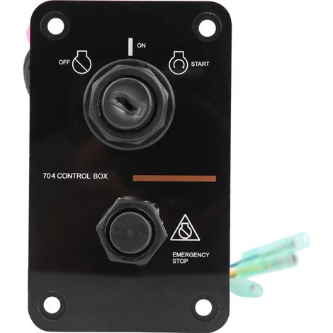 12V Einzelschlüssel-Schalterpanel für Yamaha Außenbordmotor Boot Yacht 704-82570-12-00 (1/5)