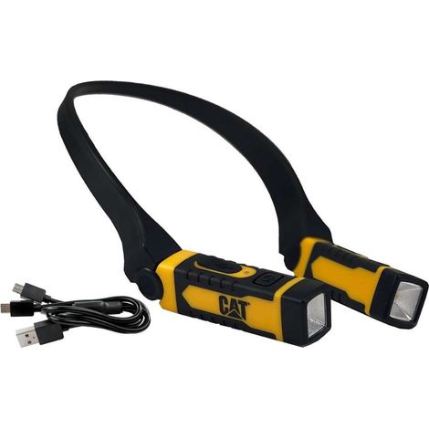 Lampe portable 300 lumens CT7105 – Rechargeable – IPX6 pour chantiers humides – Autonomie jusqu'à 9h – 2 modes d'éclairage – CAT